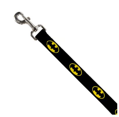 Batman Shield Yellow Pet Collar & Leash Set