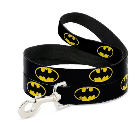 Batman Shield Yellow Pet Collar & Leash Set