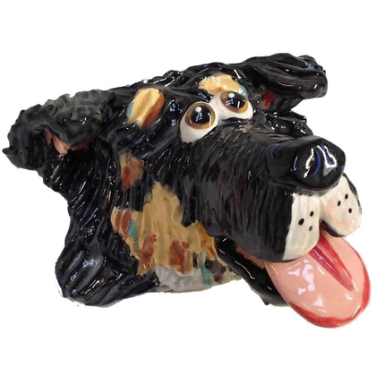 Bernese Mountain Dog Head | Wall Sculpture