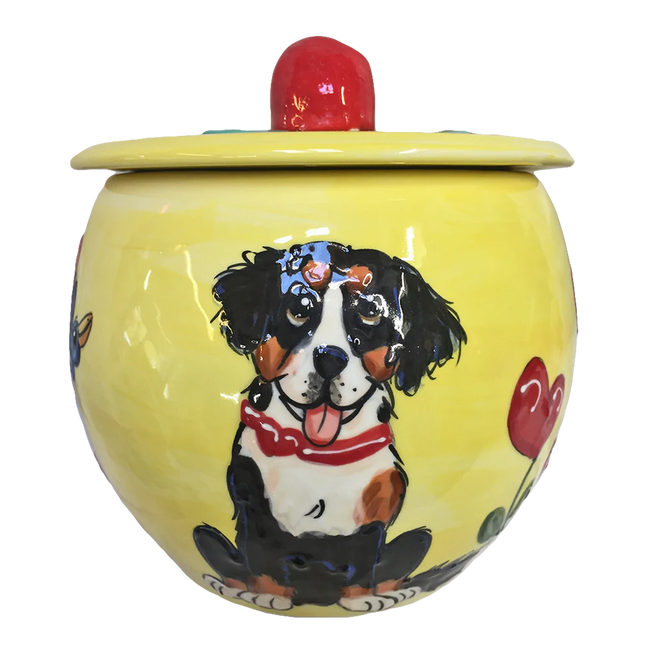 Bernese Mountain Dog Treat Jar