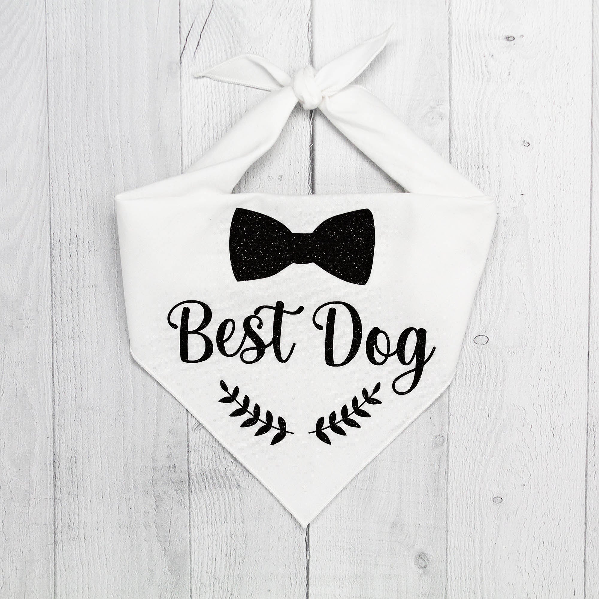 Best Dog Wedding Bandana X-Large