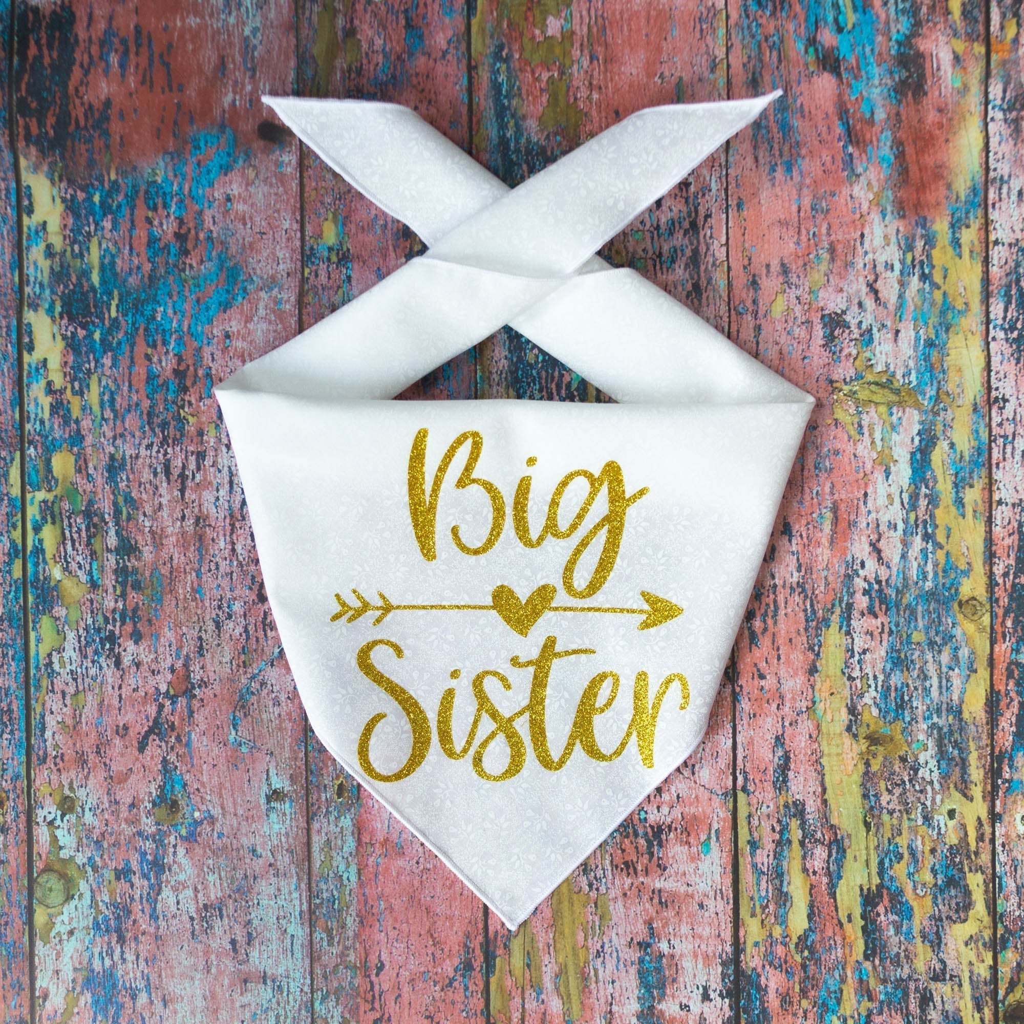 Big Sister Dog Bandana by Brooklyn