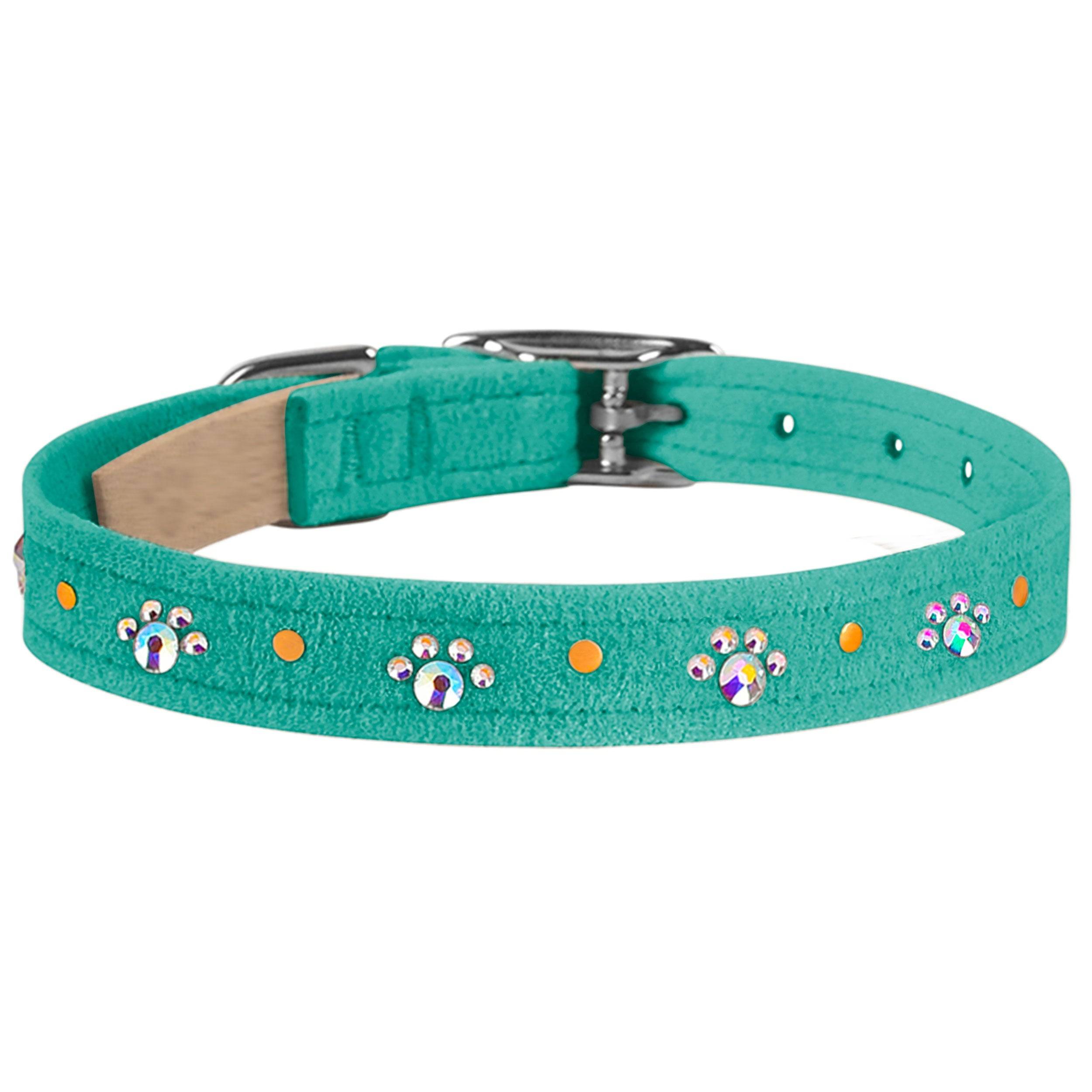 Crystal Paws Collar Bimini Blue