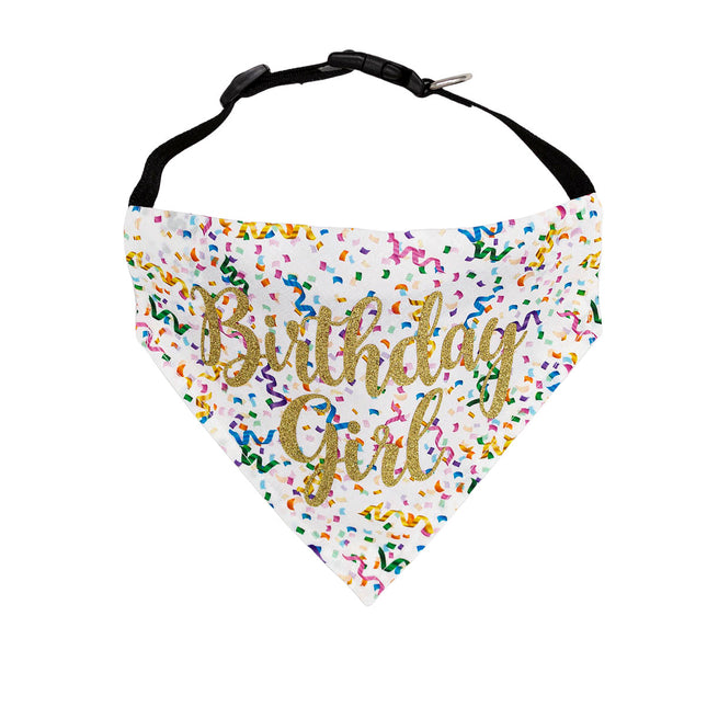 Birthday Girl Dog Bandana