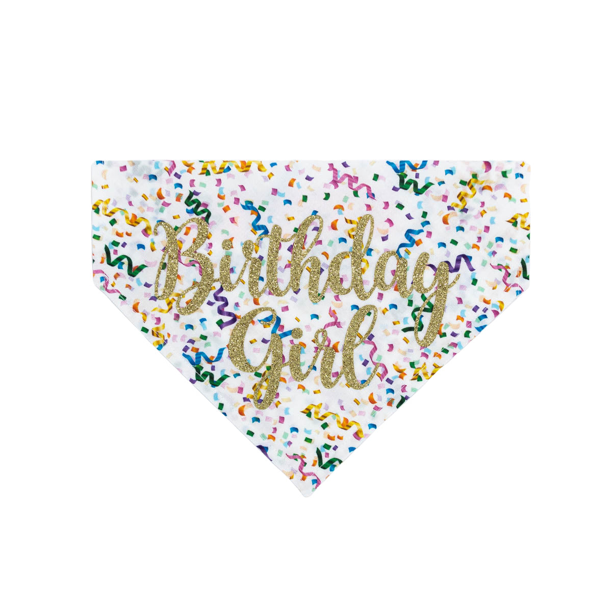 Birthday Girl Dog Bandana Medium - 8 1 4