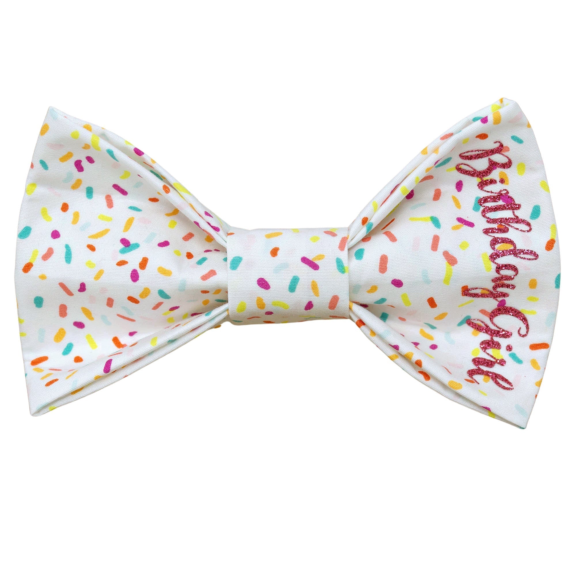 Birthday Girl Glitter Bow Tie X-Large - 6