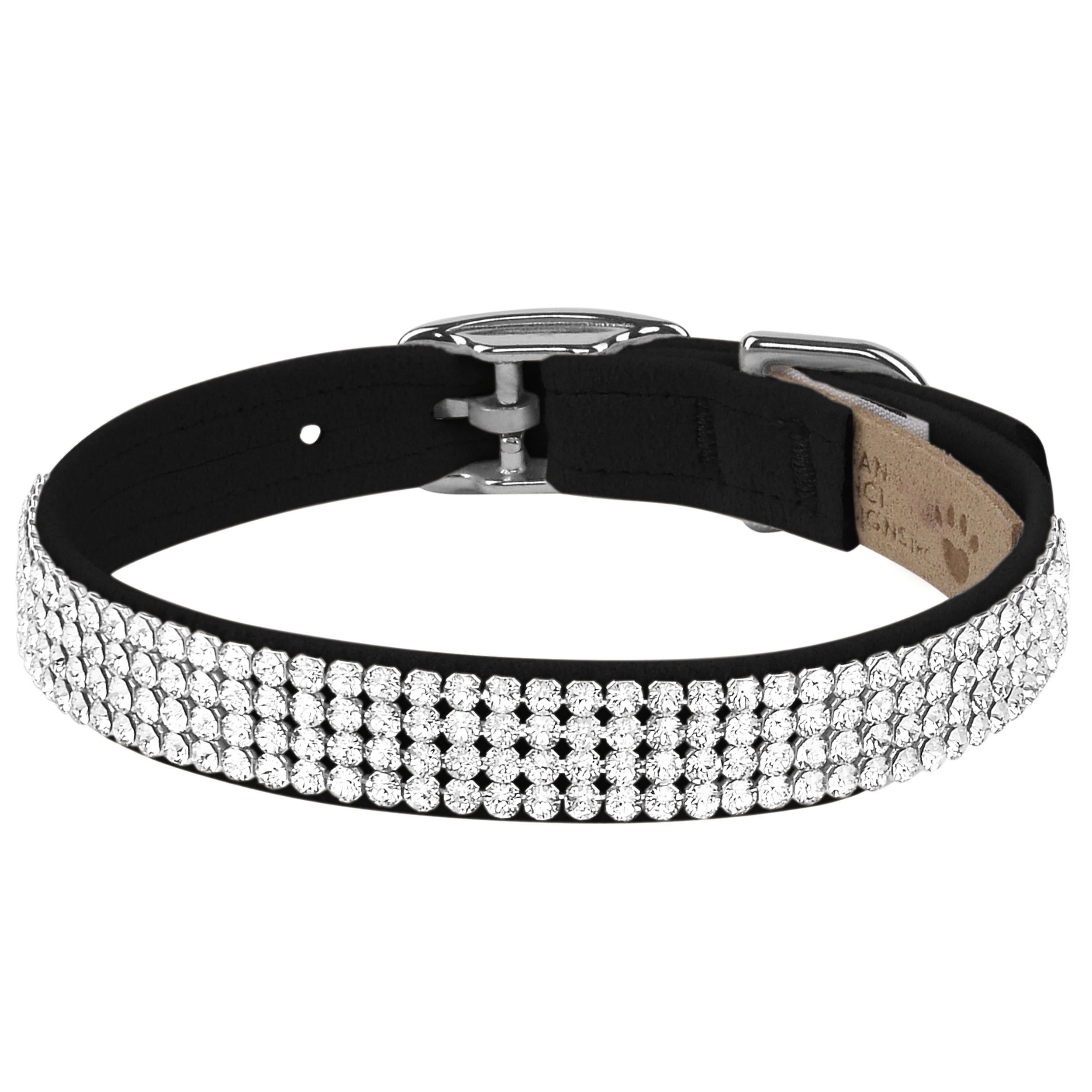 4 Row Giltmore Collar Black