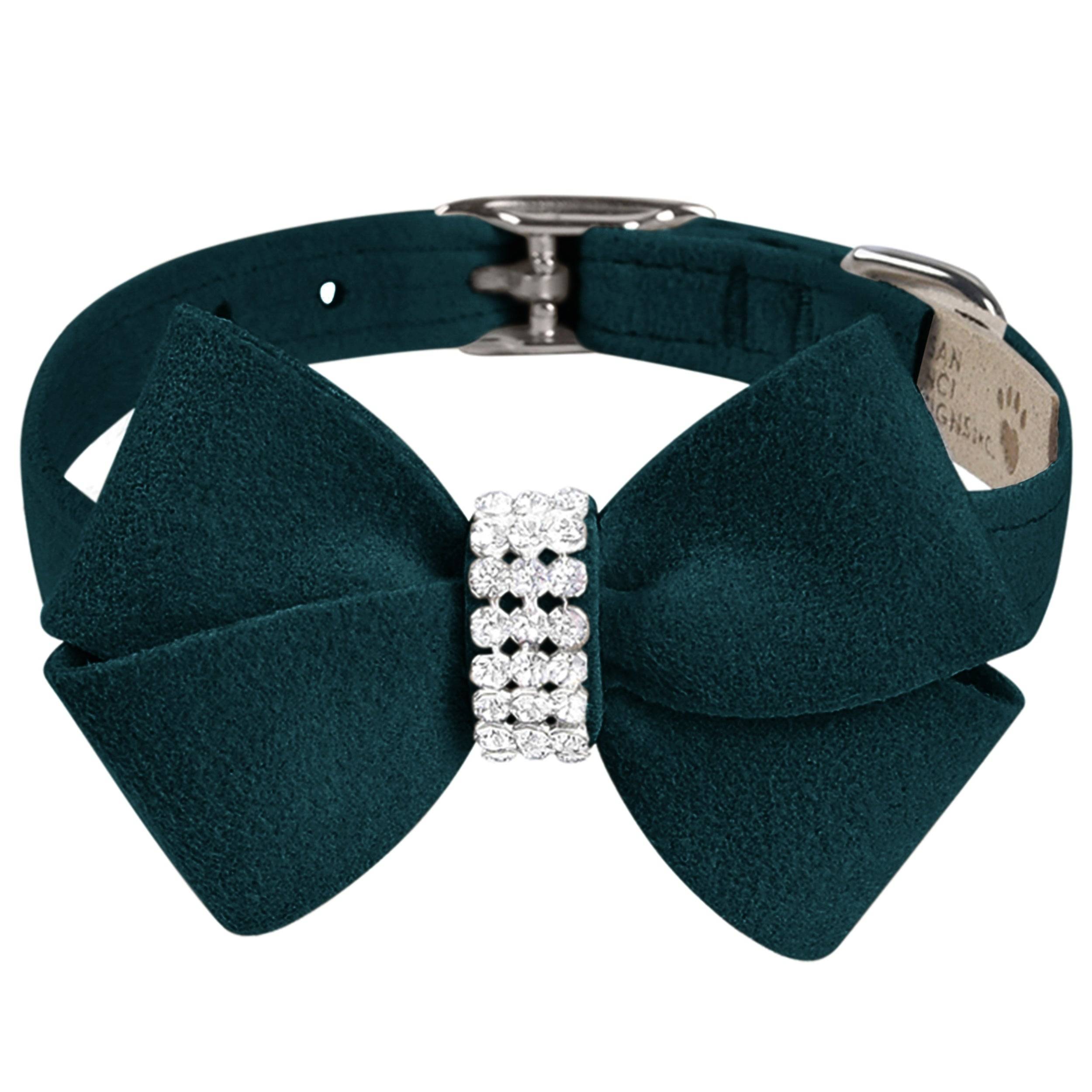 Nouveau Bow Collar Black