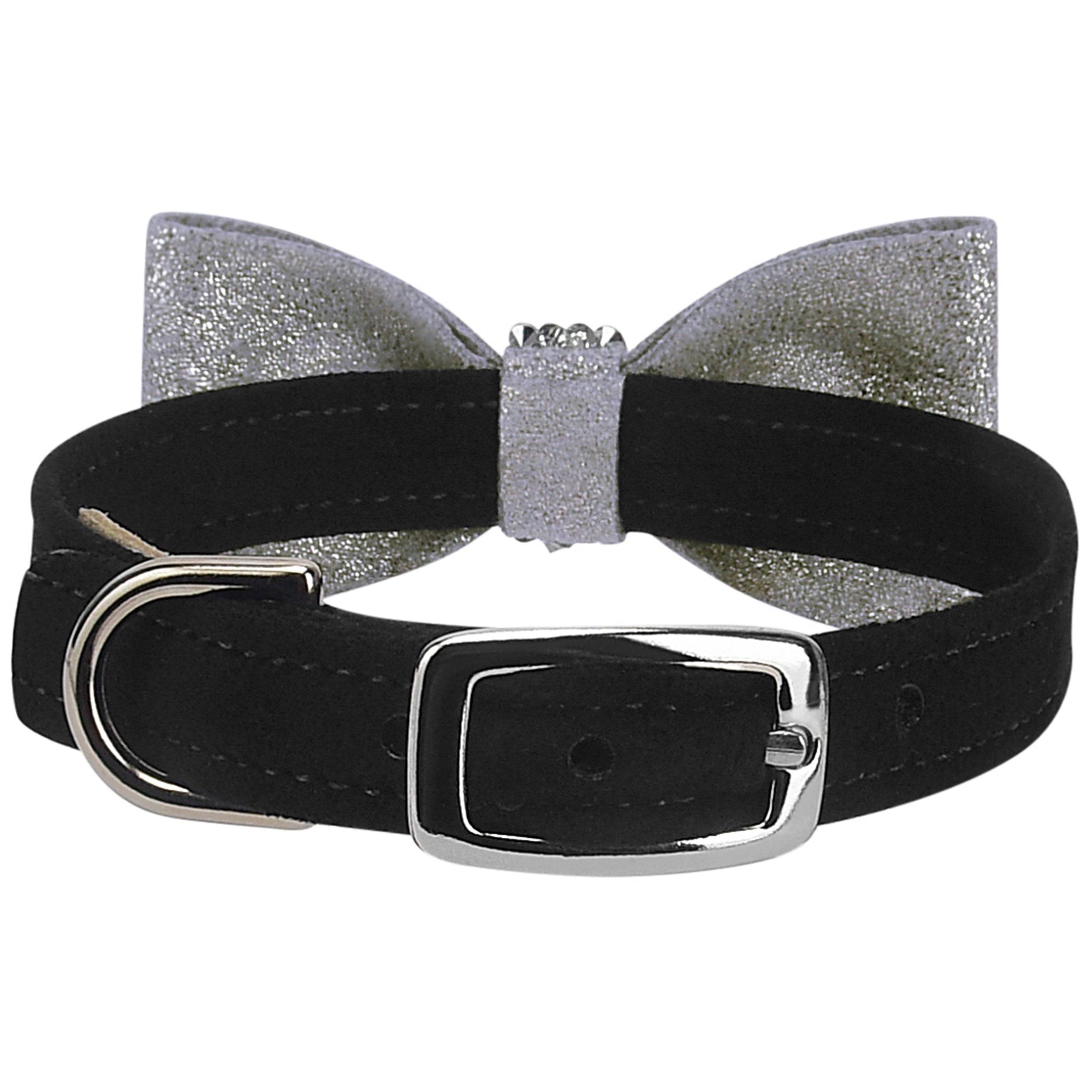 Crystal Rocks Platinum Glitzerati Bow Tie 1/2