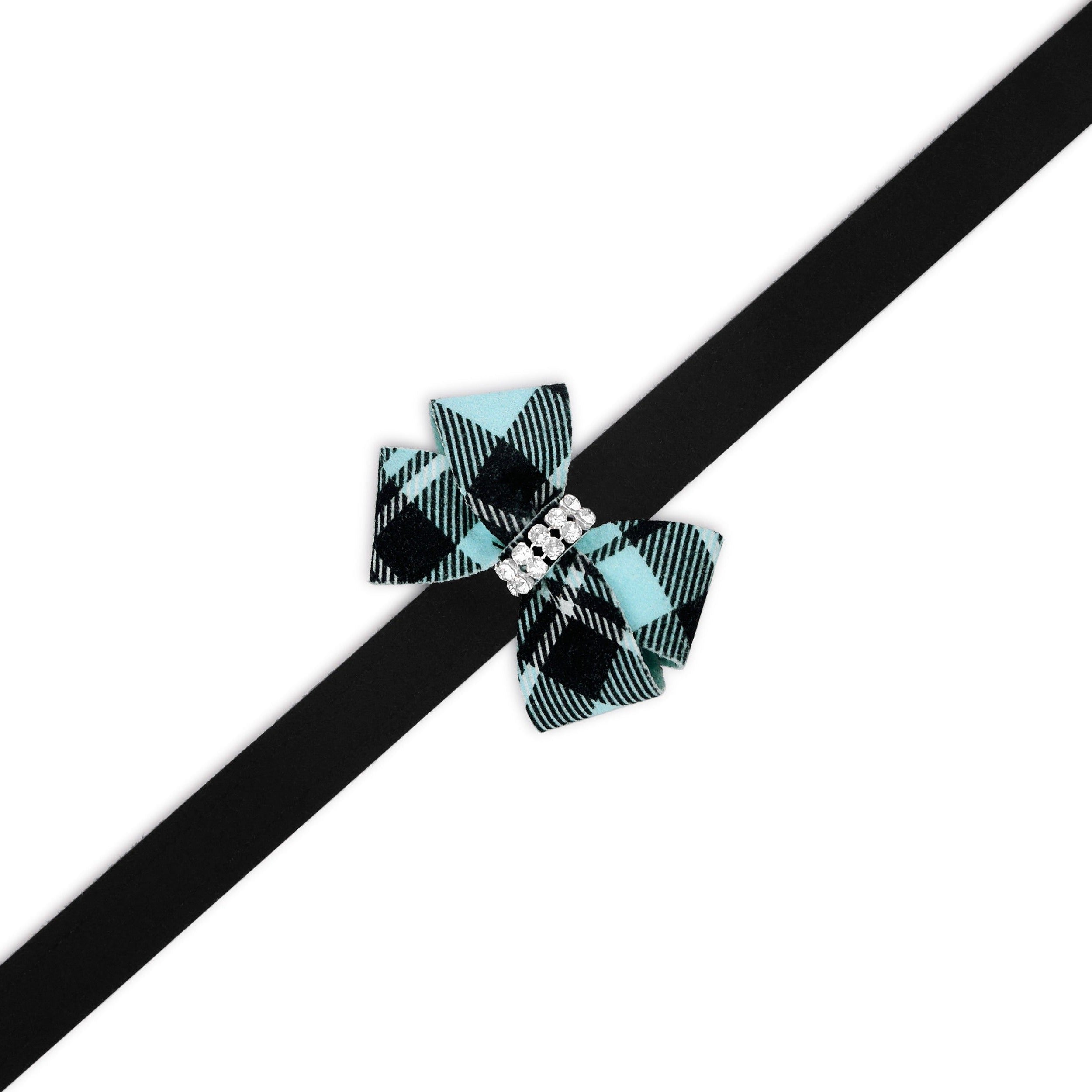 Scotty Tiffi Plaid Nouveau Bow Leash