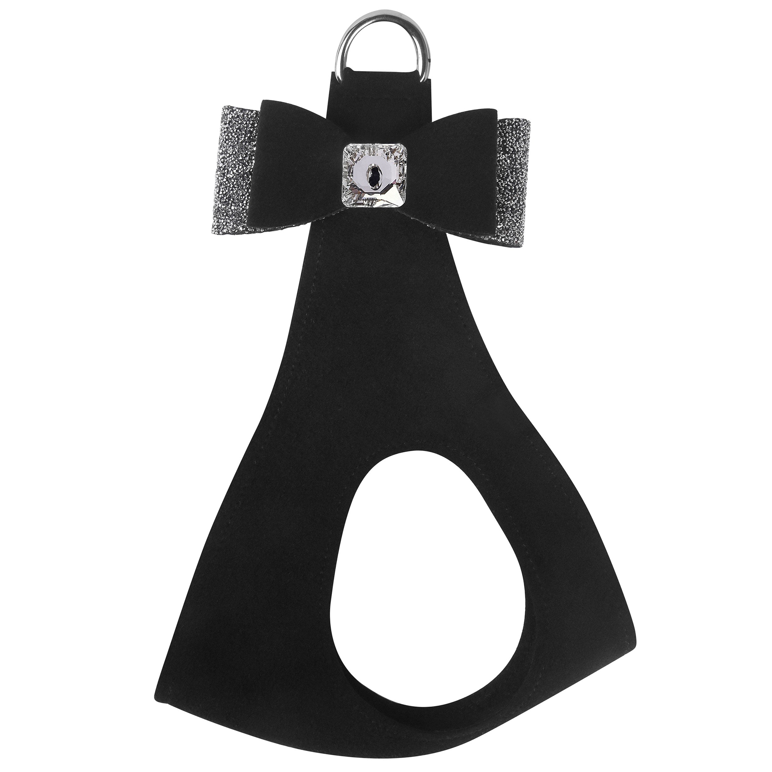 Crystal Stellar Big Bow Step In Harness Black