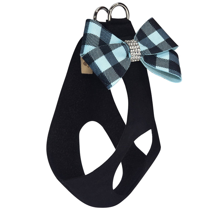 Tiffi Gingham Nouveau Bow Step In Harness