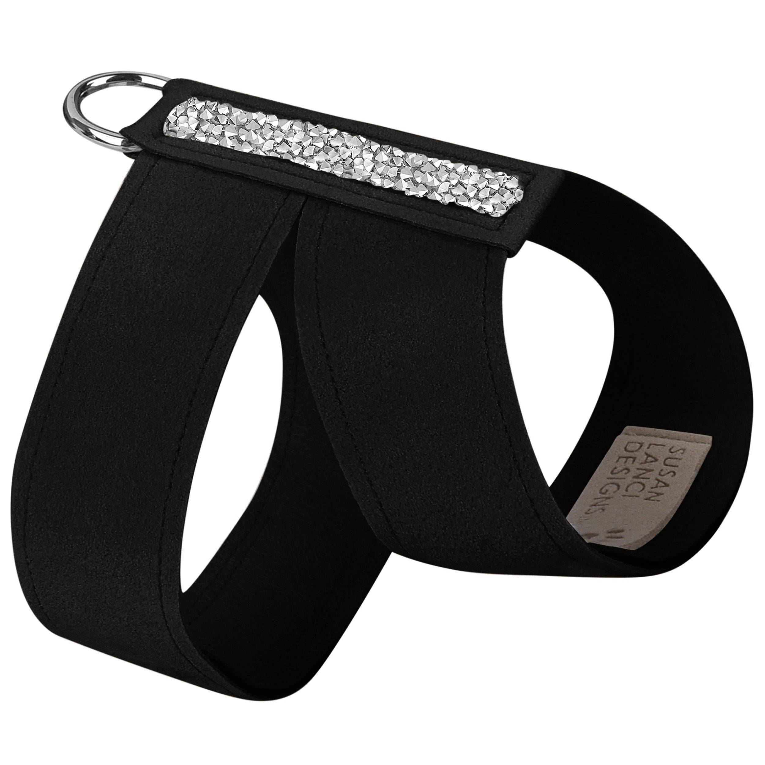 Crystal Rocks Tinkie Harness Black