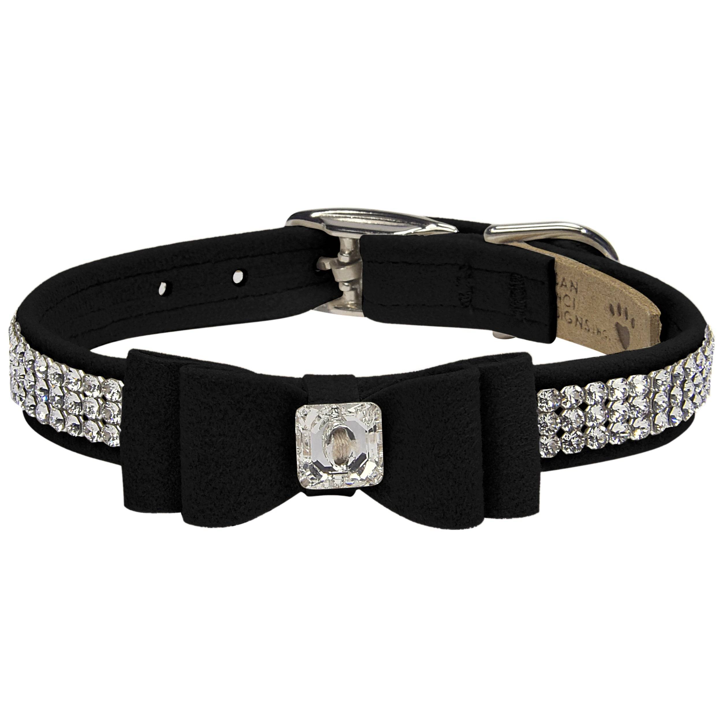 Big Bow 3 Row Giltmore Collar Black