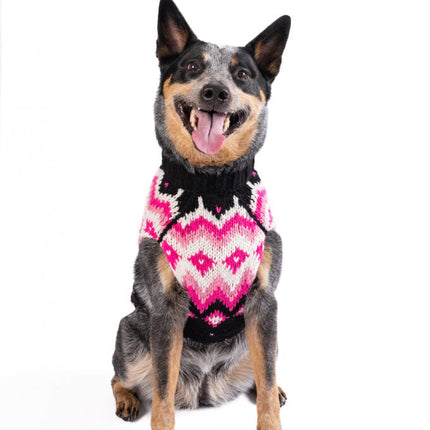 Artic Pink Dog Sweater