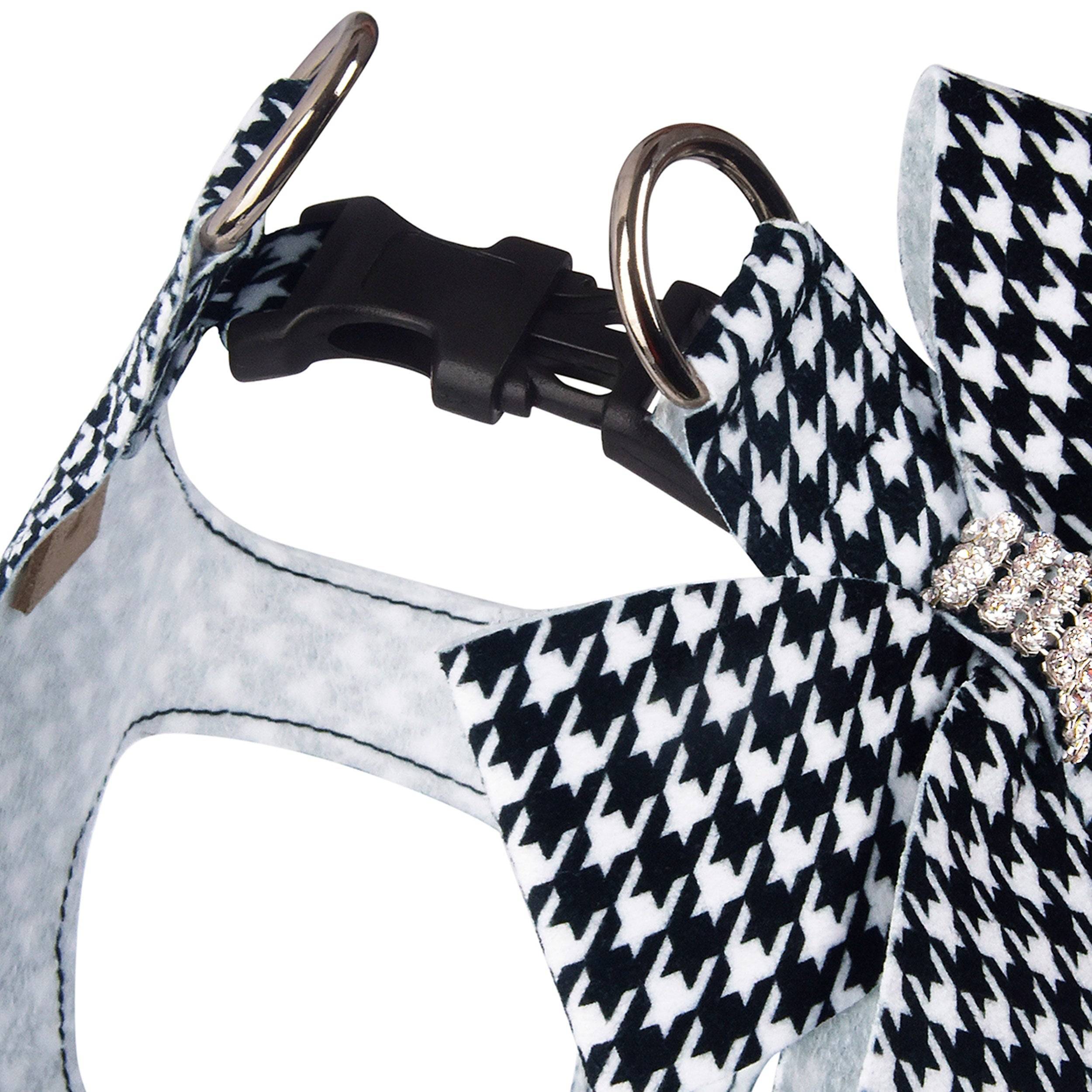 Houndstooth Nouveau Bow Step In Harness