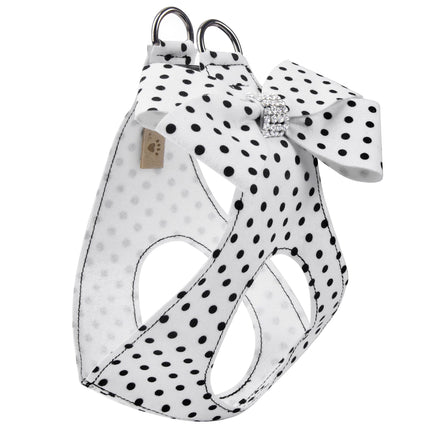 Polka Dot Nouveau Bow Step In Harness