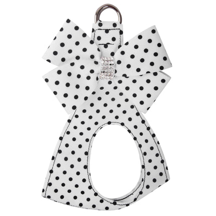 Polka Dot Nouveau Bow Step In Harness