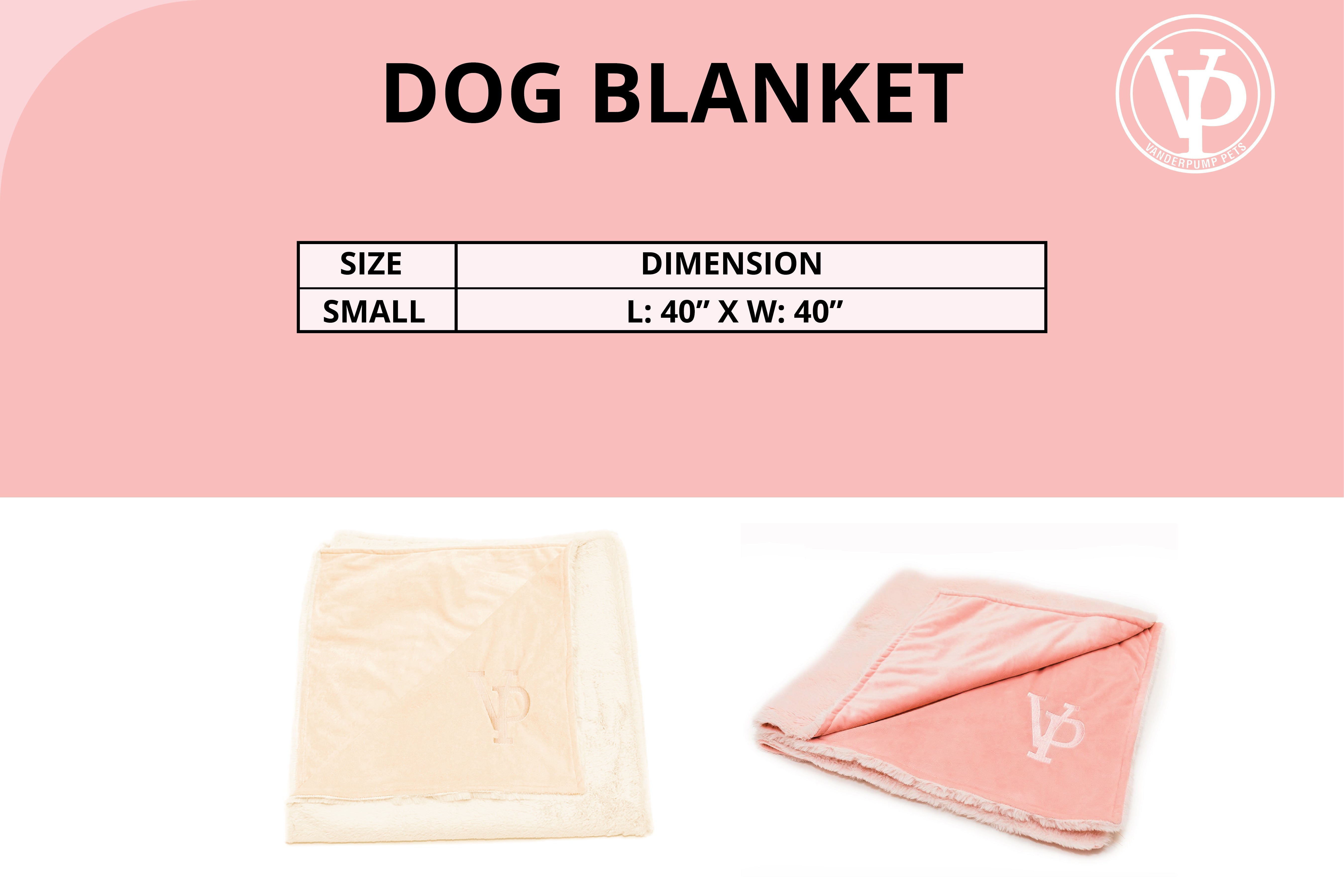 VP Pets Blanket - Cream