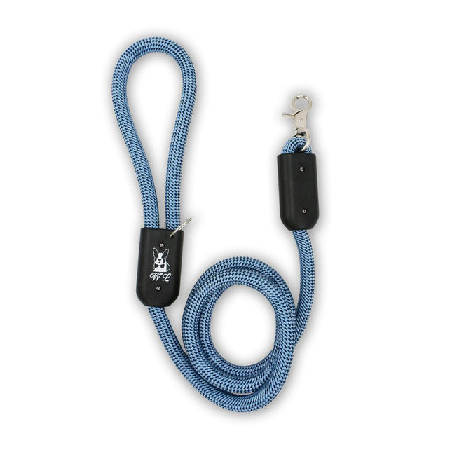 Blue Climbing Rope Dog Leash by Warren London