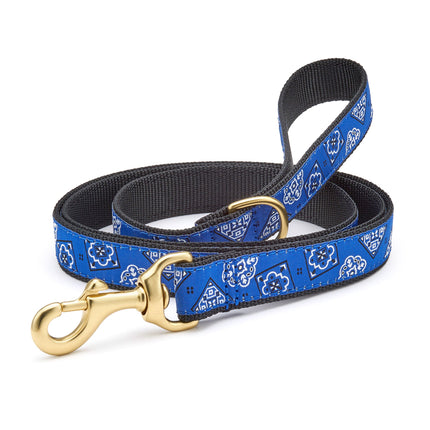 Blue Bandana Dog Lead