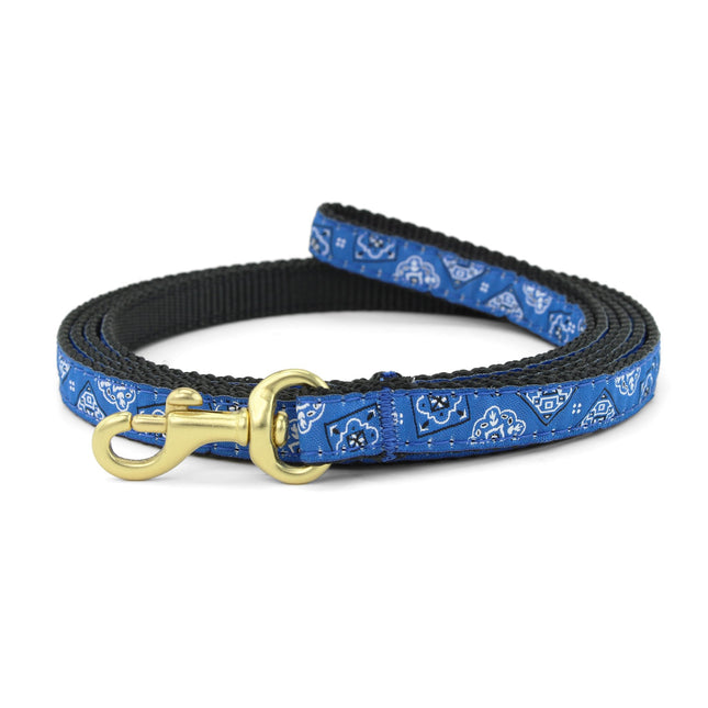 Blue Bandana Small Breed Dog Lead