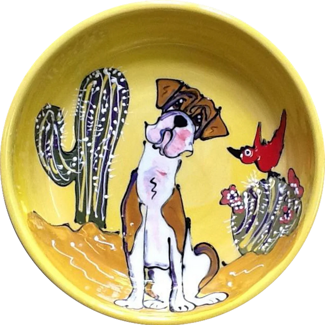 Boxer Dog Bowl