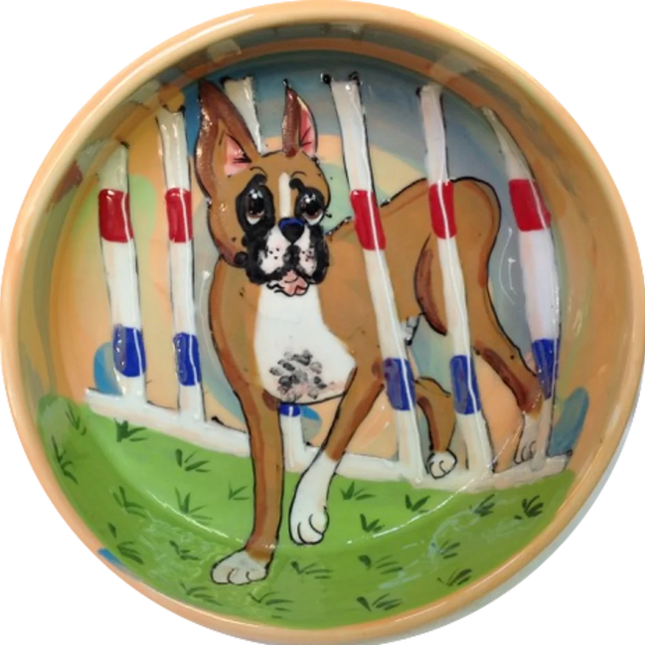 Boxer | Show Dog Trophy Bowl