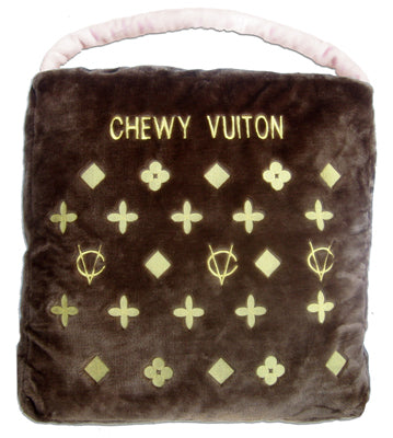 Brown Chewy Vuiton Pet Bed