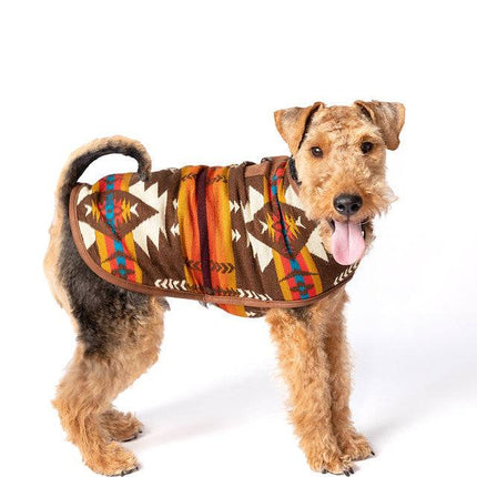 Brown Southwest Dog Coat