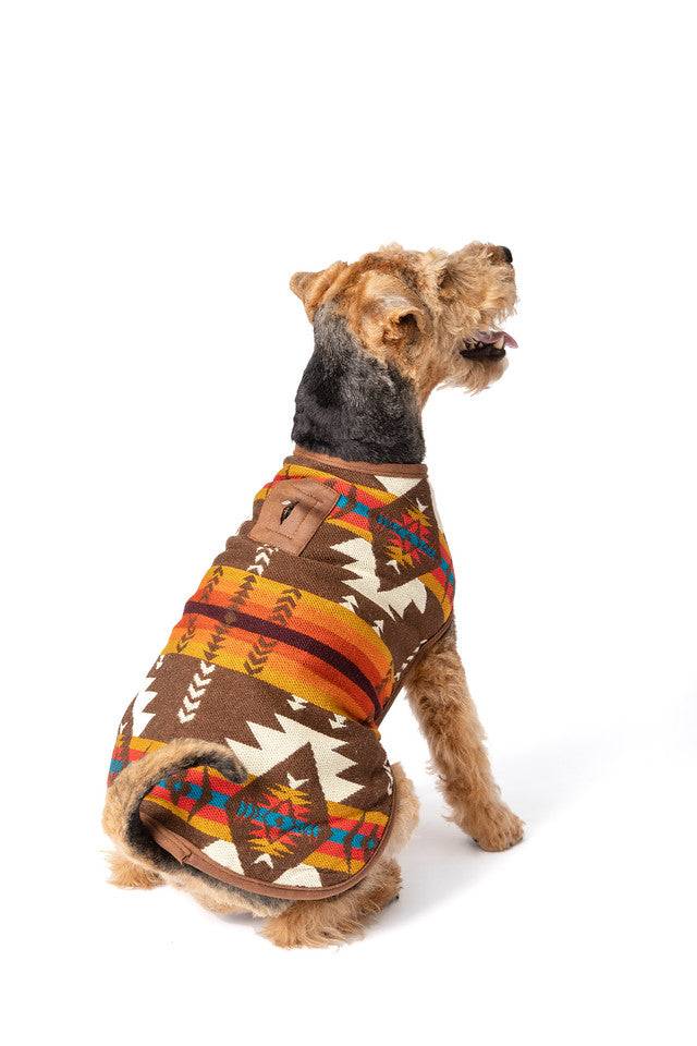 Brown Southwest Dog Coat