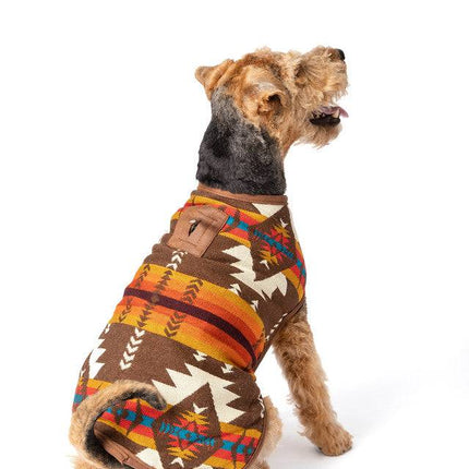 Brown Southwest Dog Coat