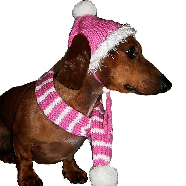 Bubblegum Pink Hat/Scarf