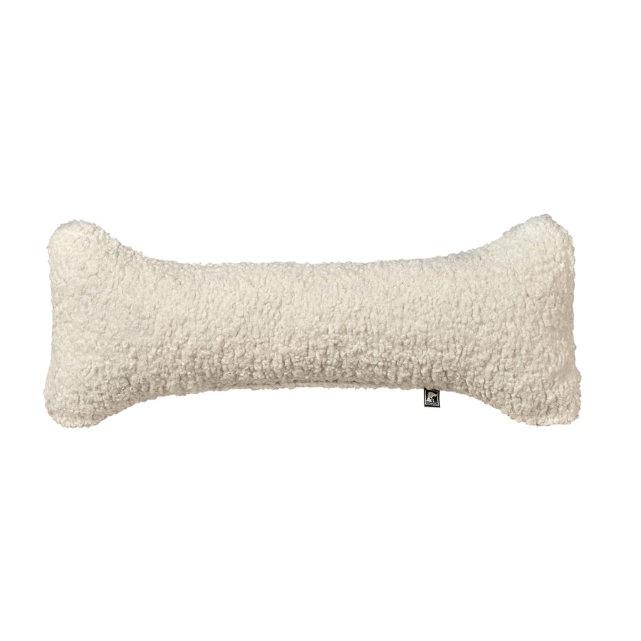 Ivory Sheepskin Bumper Bone Pillow 