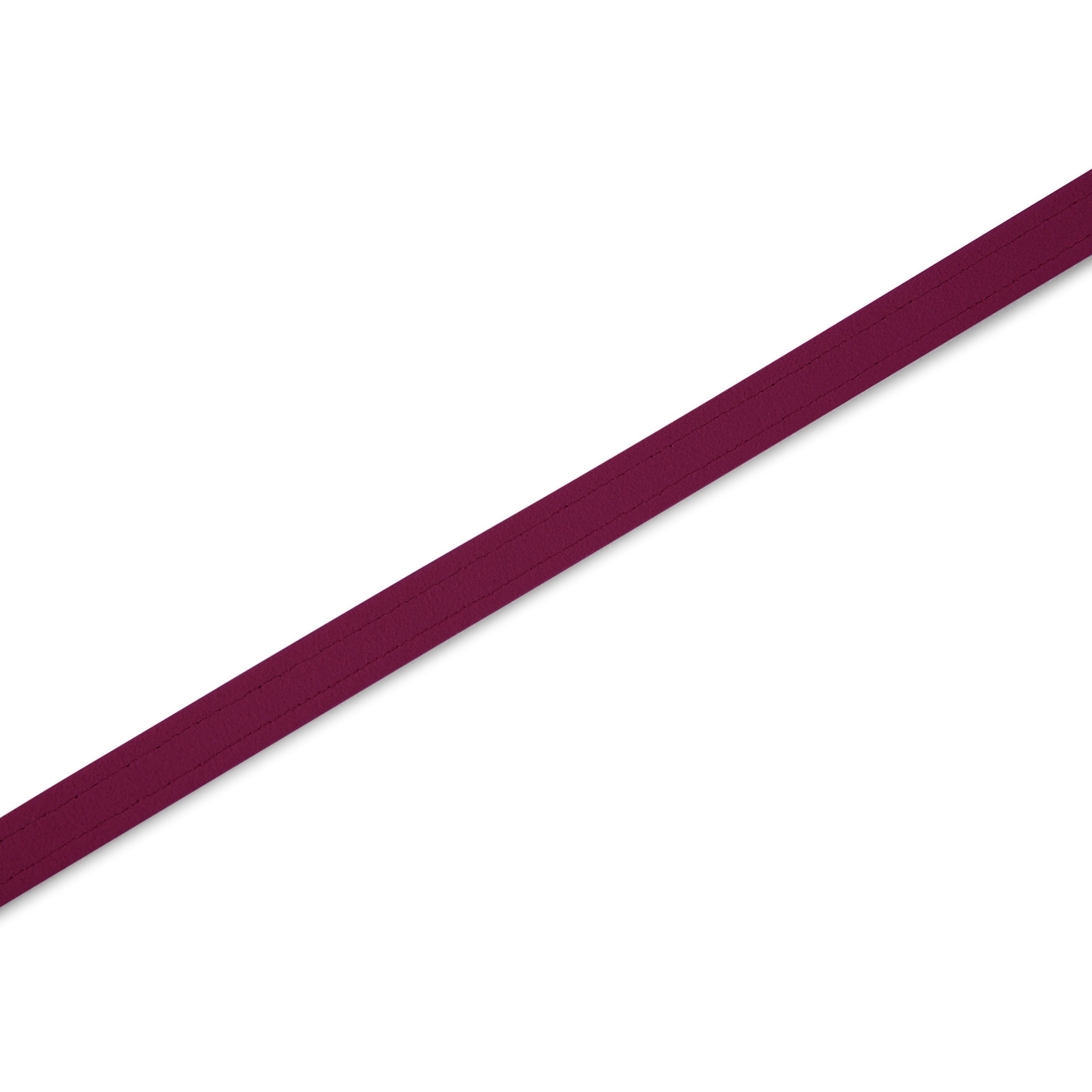 Burgundy Solid Leash