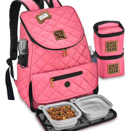 Personalized Weekender Backpack Pink