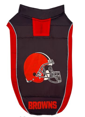 Cleveland Browns Puffer Vest