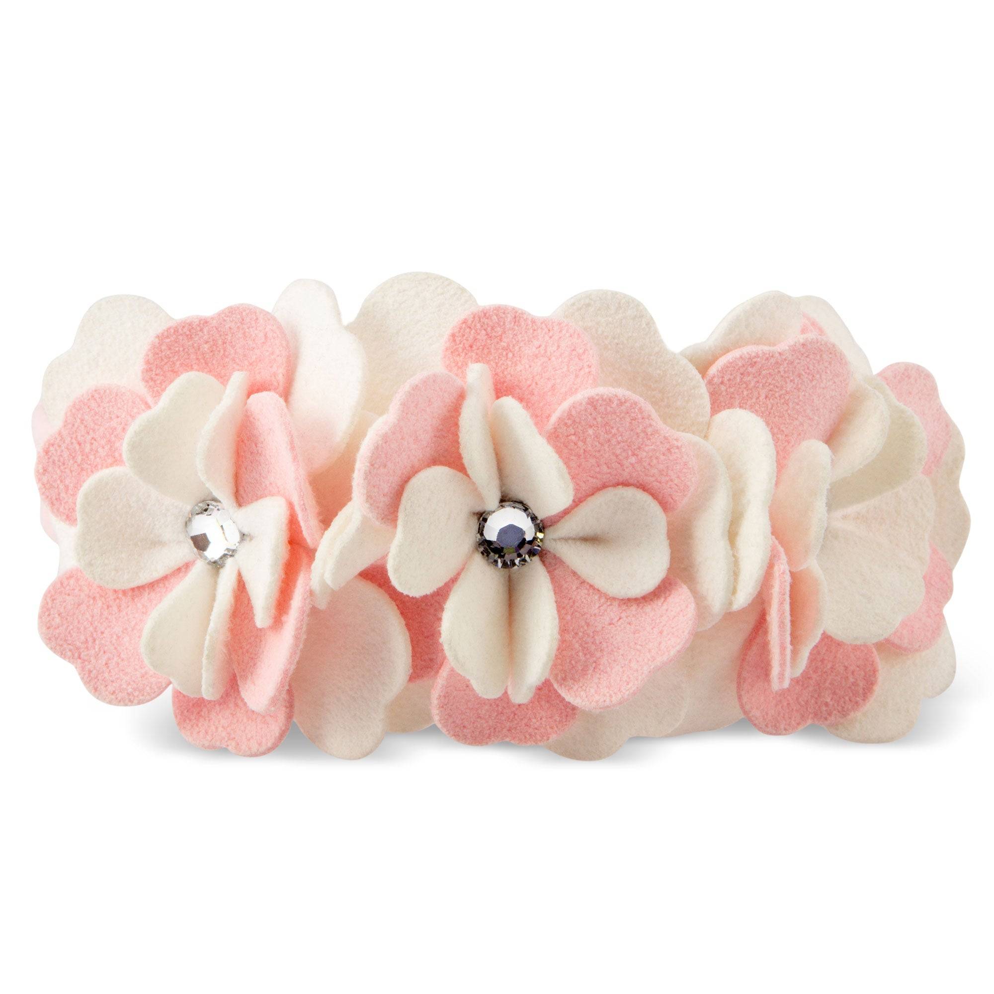 Special Occasion Flower Collar Puppy Pink