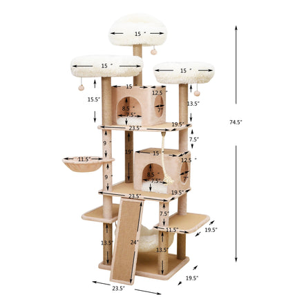 Castle Deluxe Cat Tower