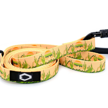 Outdoor Style Cactus Cream Nylon Dog Leash