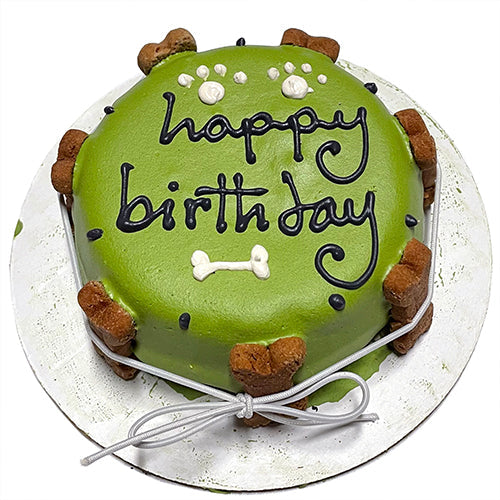 Green Dog Cake (Perishable)