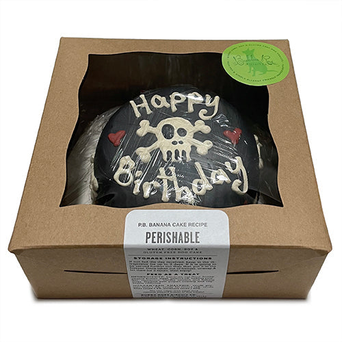 Skull Dog Cake (Perishable)