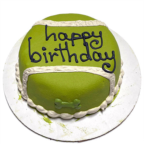 Tennis Ball Dog Cake (Perishable)