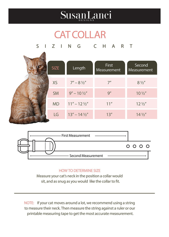 Nouveau Bow 1/2" Breakaway Cat Collar