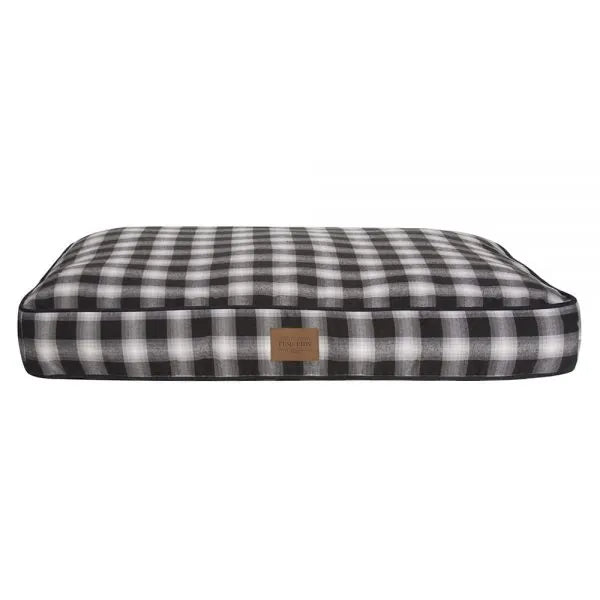 Charcoal Ombre Plaid Pet Napper