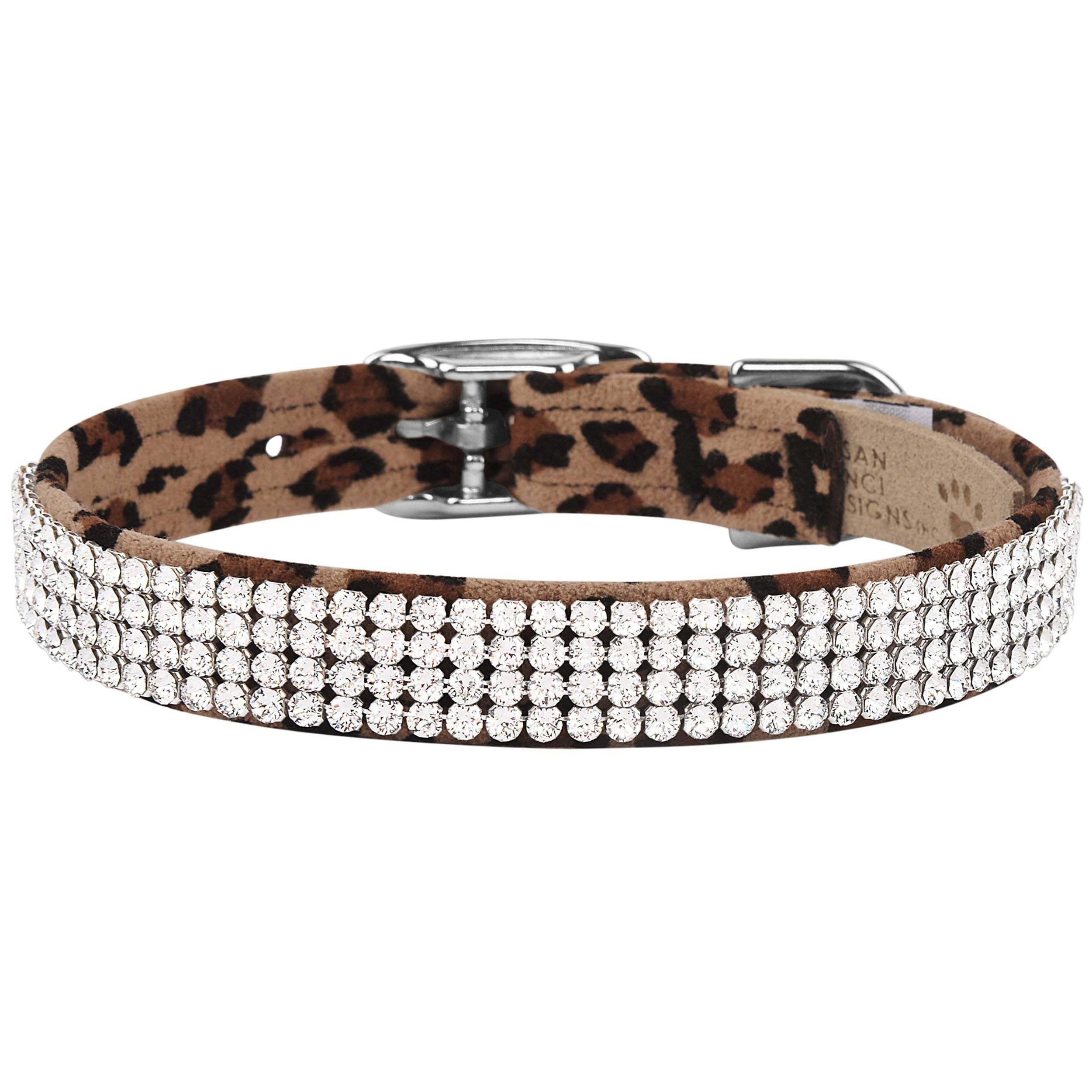 Cheetah Couture 4 Row Giltmore Collar Cheetah