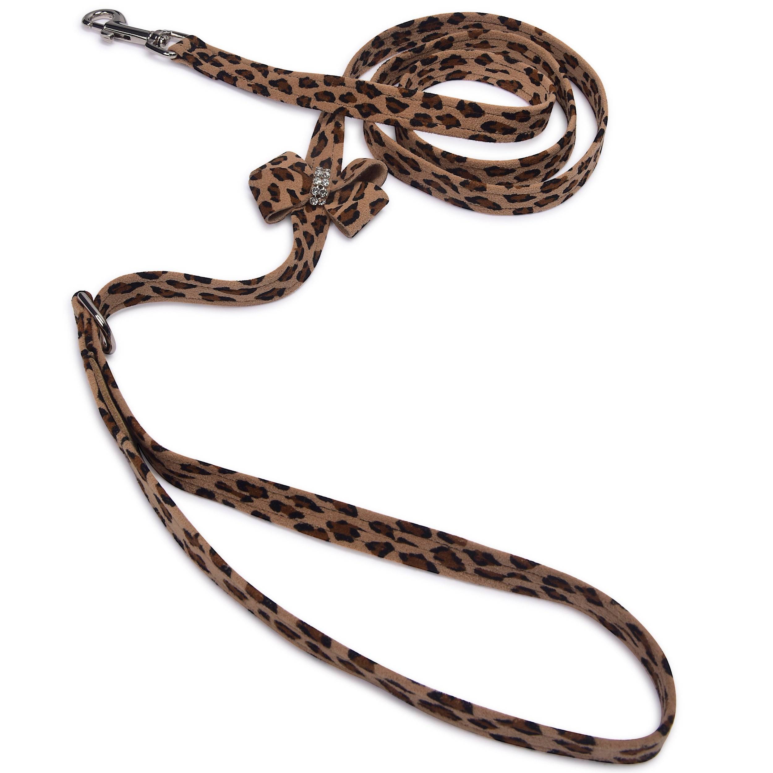 Cheetah Couture Nouveau Bow Leash Cheetah