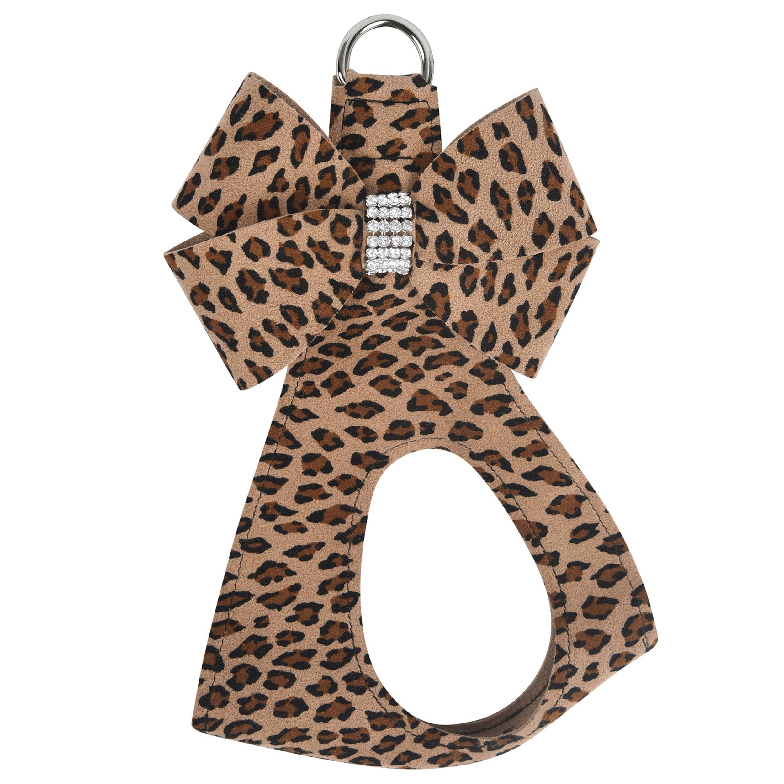 Cheetah Couture Nouveau Bow Step In Harness Cheetah