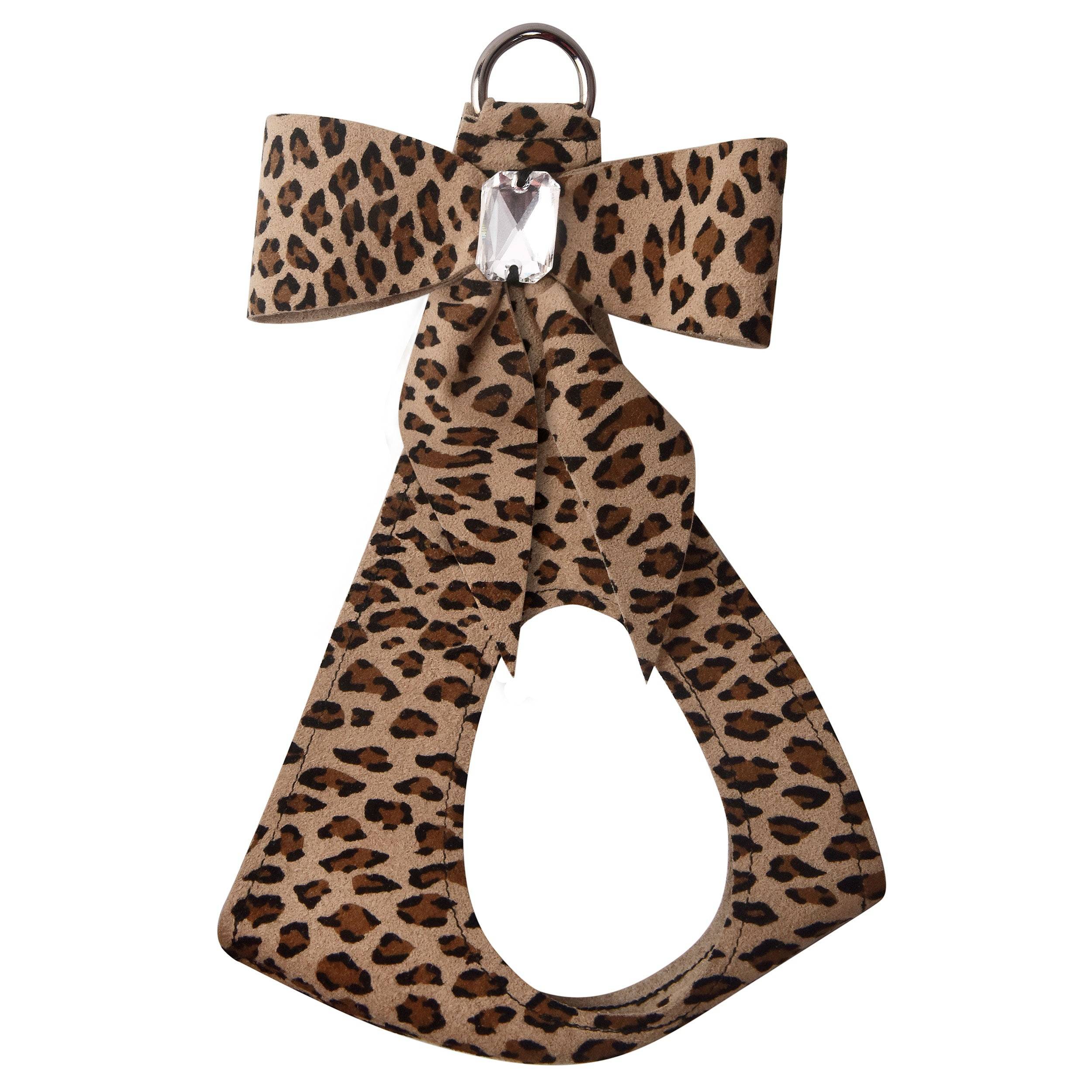 Cheetah Couture Tail Bow Step In Harness Cheetah