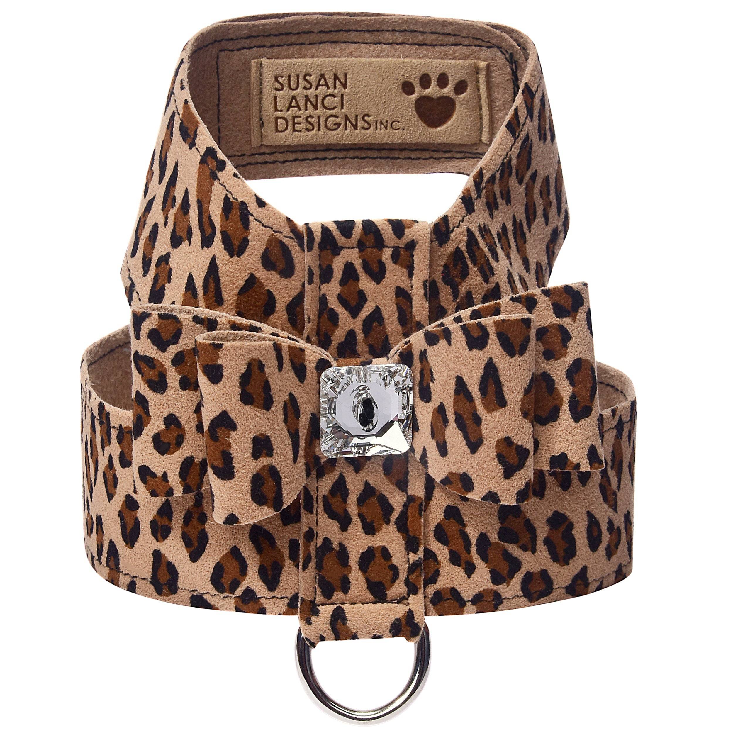 Cheetah Couture Big Bow Tinkie Harness Cheetah